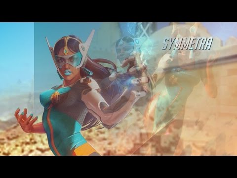 Lasers Lasers MORE LASERS Overwatch Beta SYMMETRA GAMEPLAY