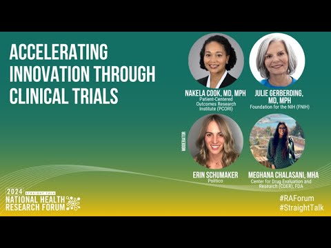 Accelerating Innovation Through Clinical Trials: Patients, Regulators, and Research