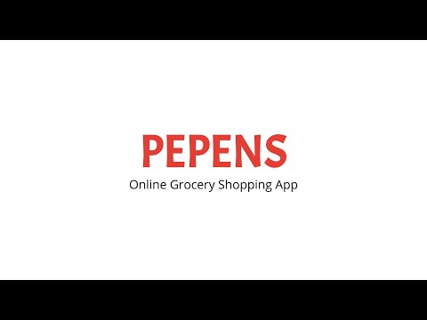 Pepens: Grocery Shopping App