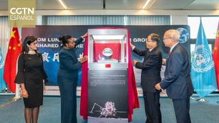 China dona a la ONU una muestra proveniente de la cara oculta de la Luna