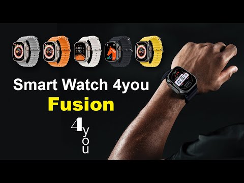 Смарт часы Smart Watch 4you FUSION (2.2`, IPS Дисплей, Звонки, Тонометр, Металлический корпус) Sunshine - фото 1 - id-p2093738689