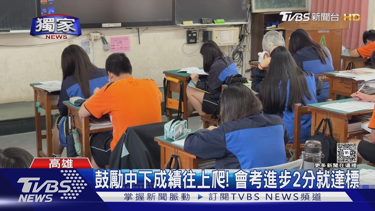 影音獨家/模考進步2分吃雞排、4分加珍奶! 高雄國中美食獎勵超狂
