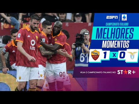 Gols e lances de Roma x Lazio