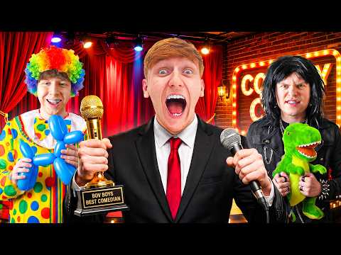 BOV BOYS TRY STAND UP COMEDY