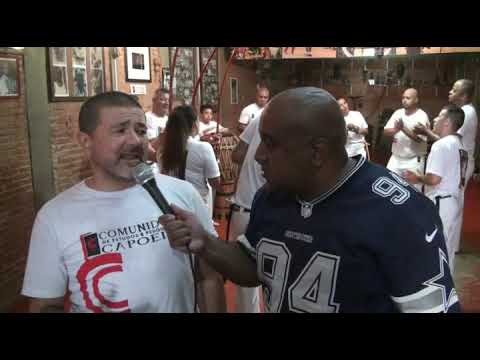 Entrevista com o Mestre peixe cru Comunidade de Estudos e Pesquisas da capoeira