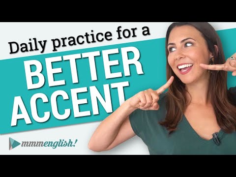 How to get a Better English accent 👄 Pronunciation Practice Every Day!