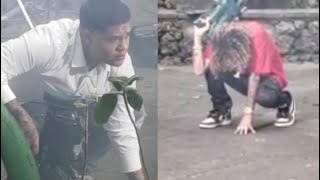 “Tiros Pal Diablo” Jon Z y Almighty en la grabación del video oficial