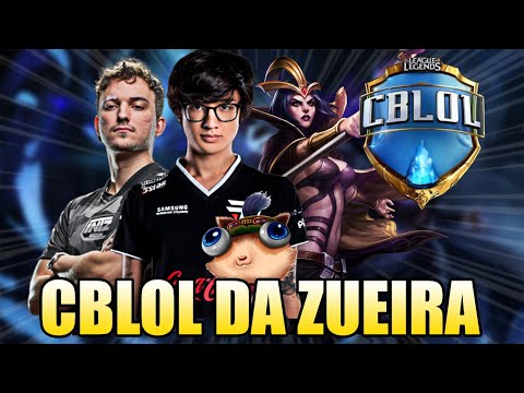 TIN 1V9 E POSIÇÃO DO MICAO - CBLOL DA ZUEIRA