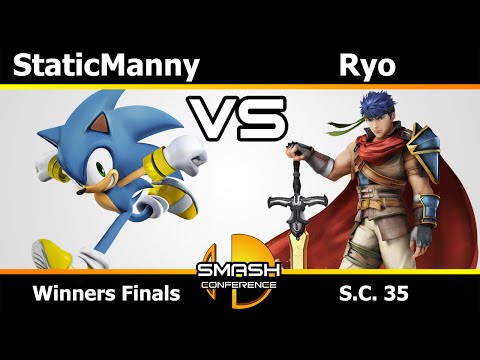 SC35: StaticManny(Sonic) Vs MVG|Ryo(Ike+Lucina) Winners Finals
