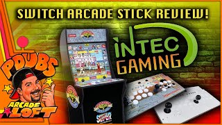 Switch Fighting Stick for Arcade1Up by Intec Gaming Review!