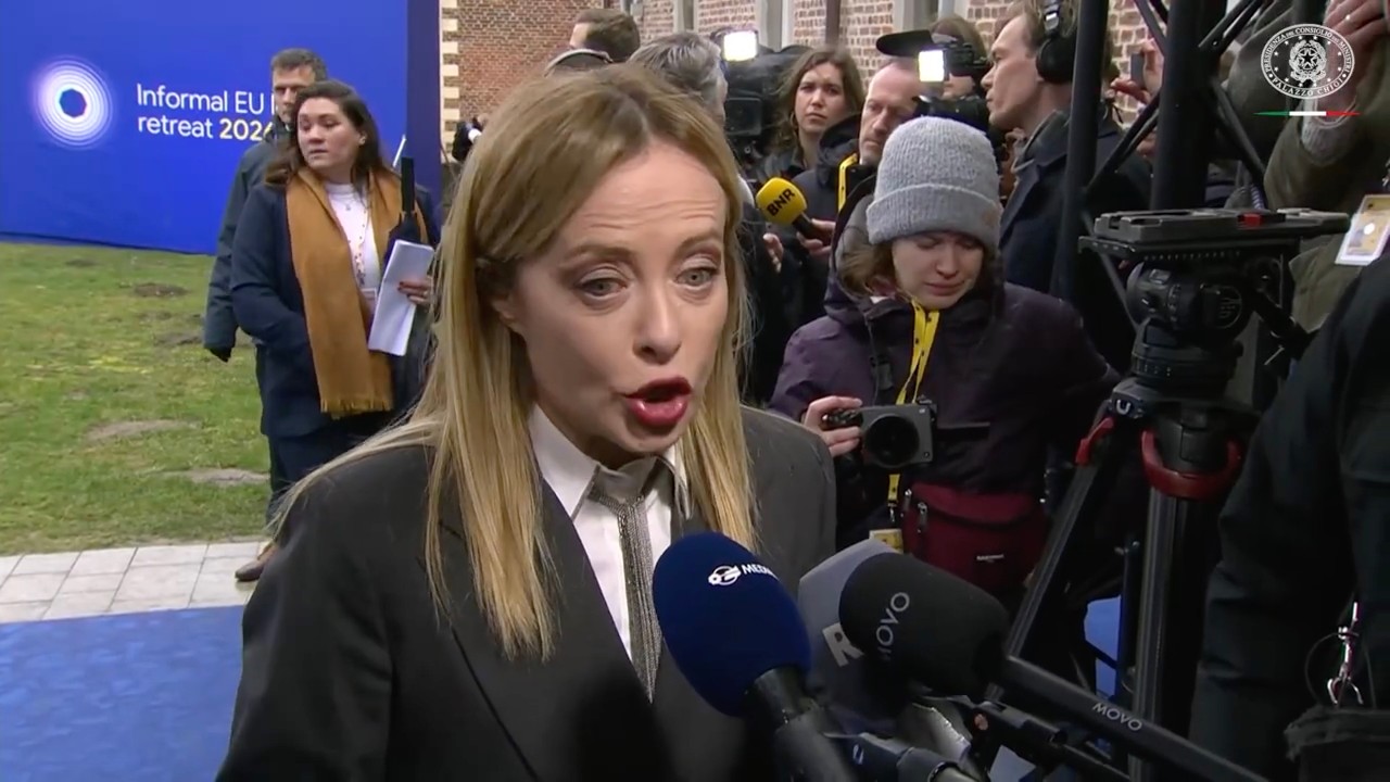 🔴 DICHIARAZIONI DI GIORGIA MELONI AL TERMINE DELL’INCONTRO DEI LEADER UE A ALDEN BIESEN