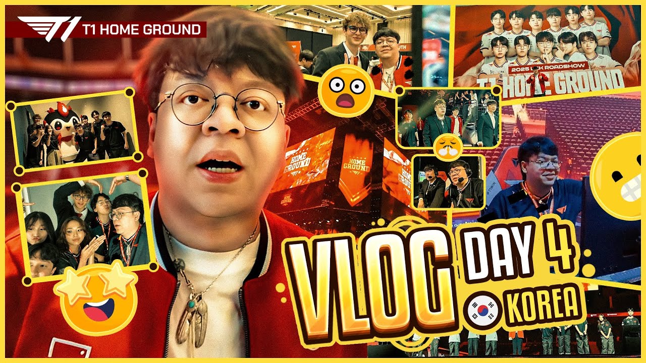 VLOG KOREA DAY 4 - SEHARI MENJADI COACH DI T1 - TEAM KOREA VS TEAM GLOBAL