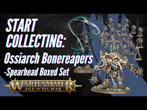 Start Collecting Warhammer Age of Sigmar: Ossiarch Bonereapers - Spearhead Boxed Set