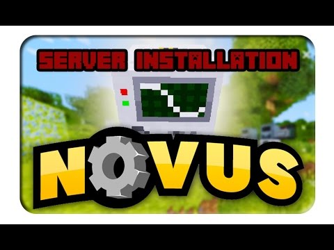Minecraft OFFICAL NOVUS SERVER ERSTELLEN TUTORIAL