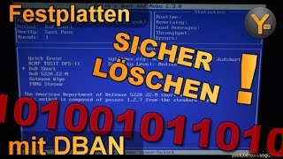 Festplatten sicher löschen mit DBAN - Ausführliche Anleitung von A bis Z