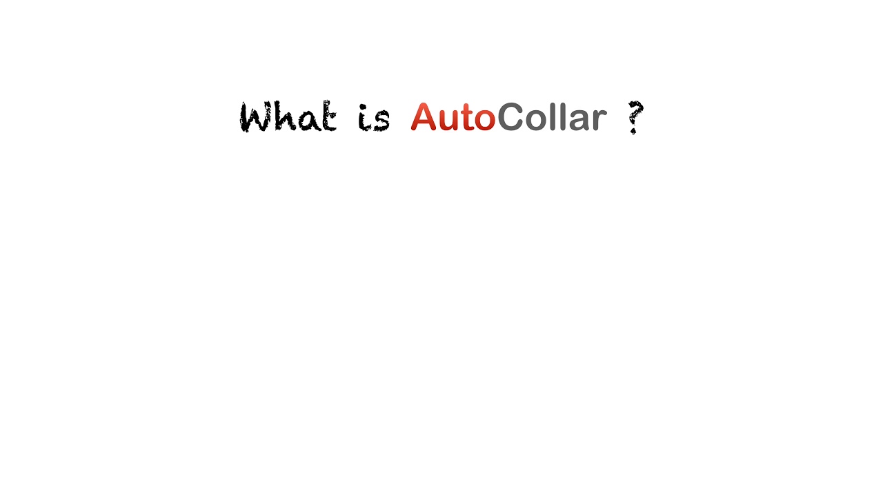 AutoCollar operating video