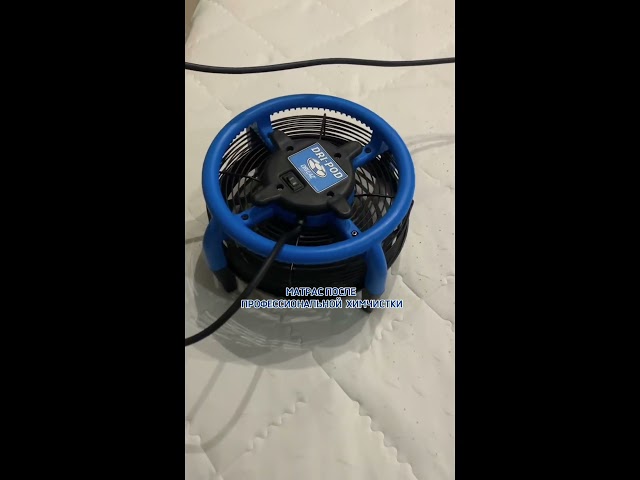 Как меняется матрас после профессиональной химчистки