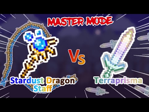 【Terraria 1.4】- Terraprisma Vs Stardust Dragon Staff (Master Mode & God Mode)