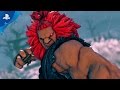 Street Fighter V - PlayStation Experience 2016: Akuma Trailer | PS4