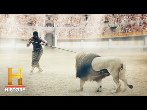 Colosseum: Legendary Beastmaster Battles Lion in Epic Duel (S1) | History