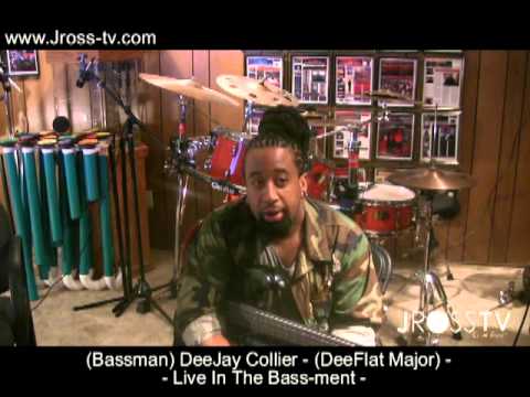 James Ross @ (Bassist) Dee Jay Collier aka DeeFlat Major - "Bass-ic Instincts" - www.Jross-tv.com