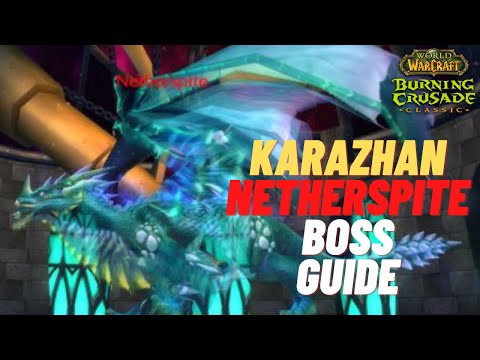 WOW TBC- KARAZHAN Netherspite Boss Guide - Mage Frost