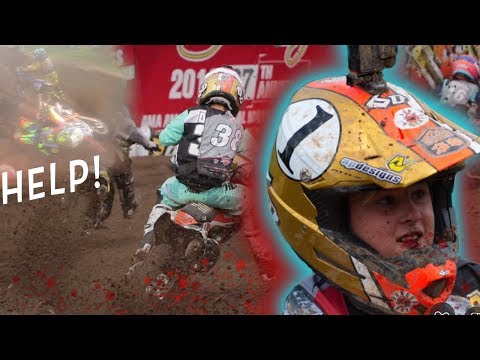 Kid Helps Downed Rider In The Middle of a Race! Haidens Hard Crash & Hailie Gets In Trouble!!! Video