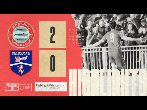 TWO headers secure home WIN | Highlights | Worthing 2 Margate 0