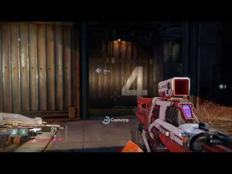 Destiny Titan gameplay (Crucible Control)