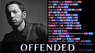 Eminem- Offended | Rhymes Highlighted