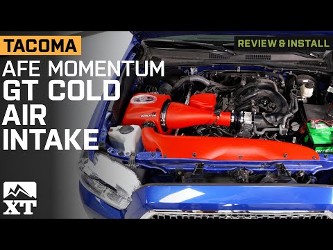 2016-2023 3.5L Tacoma AFE Momentum GT Cold Air Intake with Pro DRY S Filter Review & Install
