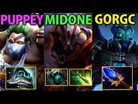 Midone & Puppey & Gorgc [Dota2] Can't Afford Another Monitor