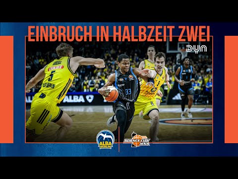Highlights: ALBA BERLIN - Science City Jena Basketball (Saison 2025/26) BBL Pokal