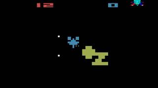 Atari 2600 Game:  Star Ship - Outer Space (1977 Atari)