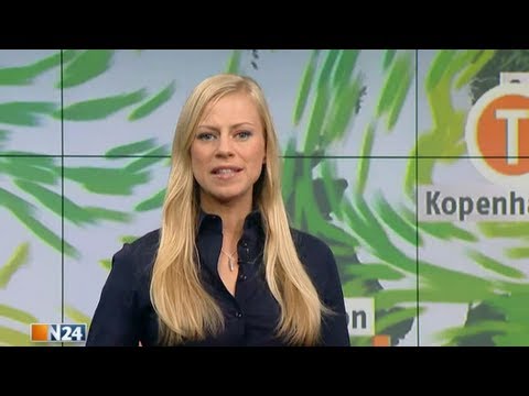 Das N24-Wetter am 12.07.12 mit Anneke Dürkopp