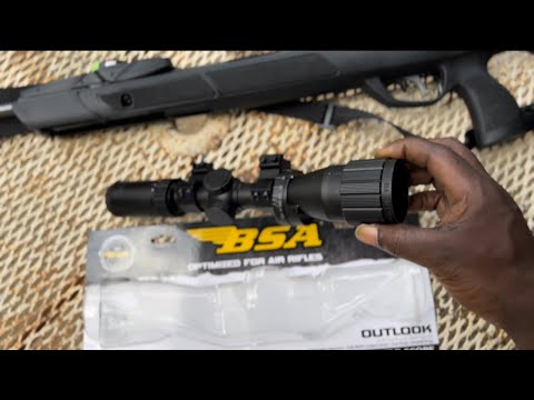 GAMO SWARM MAGNUM GEN 3i .22 cal DESTROYS BSA OUTLOOK OPTIC