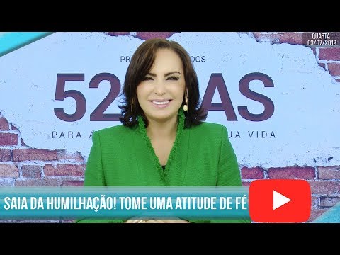 Saia da humilhação! Tome uma atitude de fé // Bispa Cléo