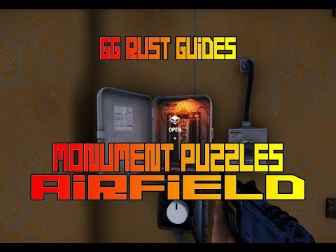 Rust Monument Puzzle Guide Part 1 - Airfield