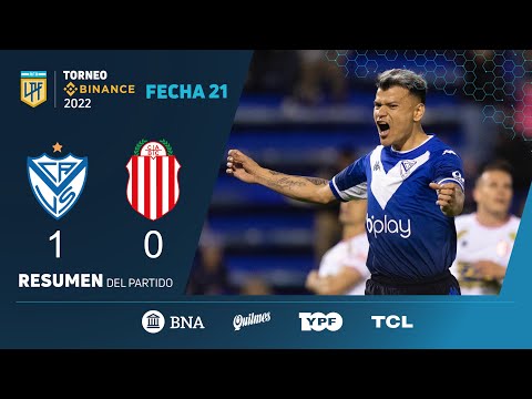 #TorneoBinance | Fecha 21 | resumen de Vélez - Barracas