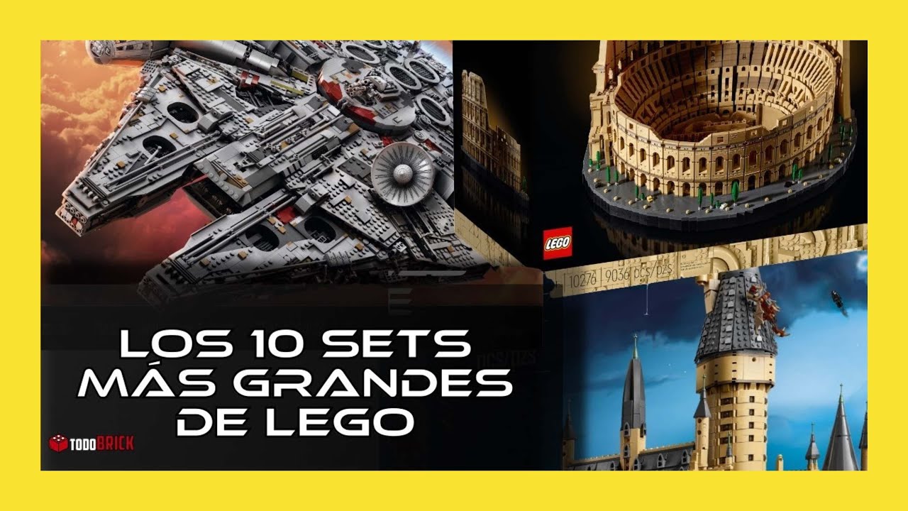 Los 10 sets más GRANDES hechos por LEGO - LEGO en español