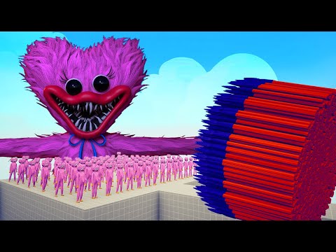 100x KISSY MISSY  + 1x GIANT vs MULTI ARROW | Totally Accurate Battle Simulator TABS