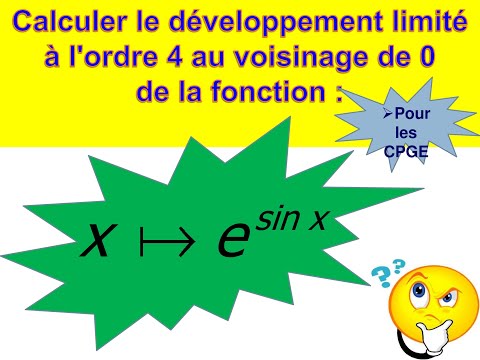 Calcul d un développement limité