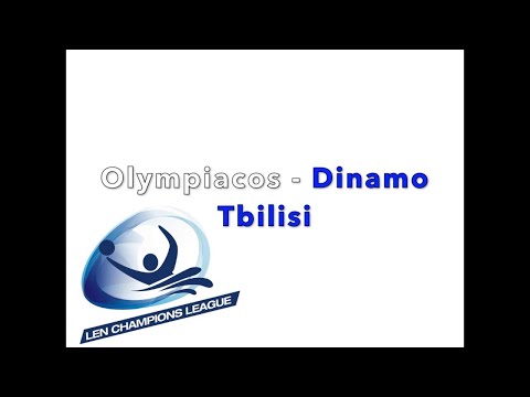 Water-Polo : Ligue des Champions 2021-2022 : Olympiacos - Dinamo Tbilisi (Les buts) - Groupe A