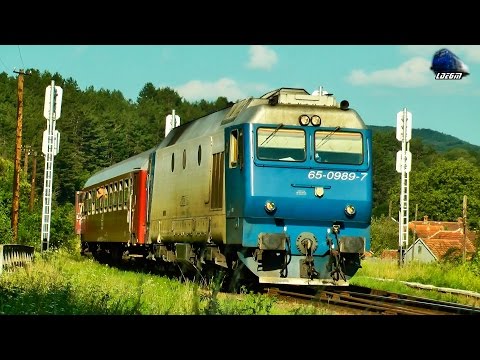 Trafic Feroviar in Muntii Apuseni - Rail Traffic in Apuseni Mountains - 10 August 2014