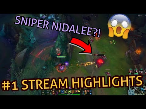 Rank 1 nidalee EUW - smurfing - diamond games - stream highlights