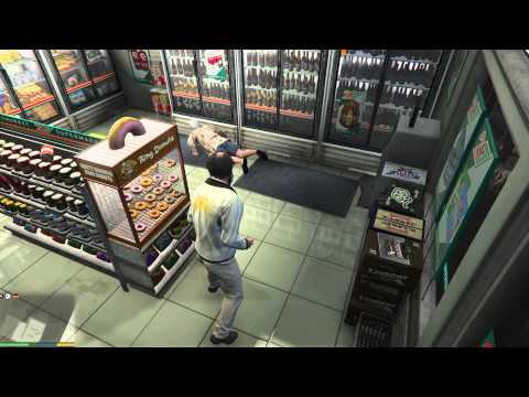 Сильная бабка(Grandma Boxer) GTA5