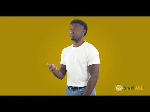 Video thumbnail: How to sign Pink in ASL