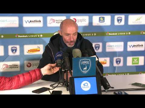 J32 : Chamois Niortais FC - AJ Auxerre, conférence de presse