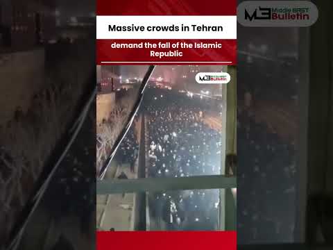 Mass Protests Erupt in Tehran as Demonstrators Demand Political Change in Iran