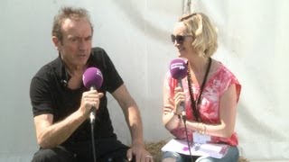Hugh Cornwell (The Stranglers) Interview at Cornbury Festival 2013